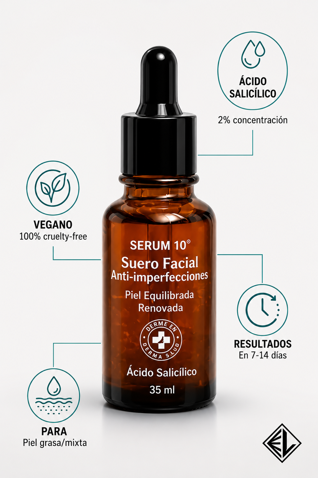 SERUM 10 Suero Facial Anti-imperfecciones