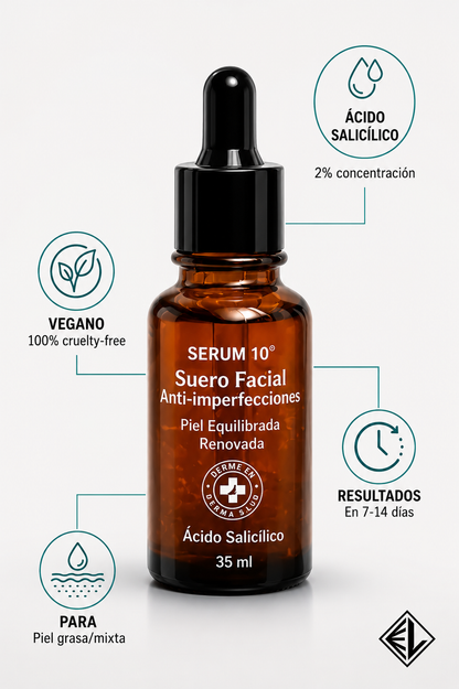 SERUM 10 Suero Facial Anti-imperfecciones