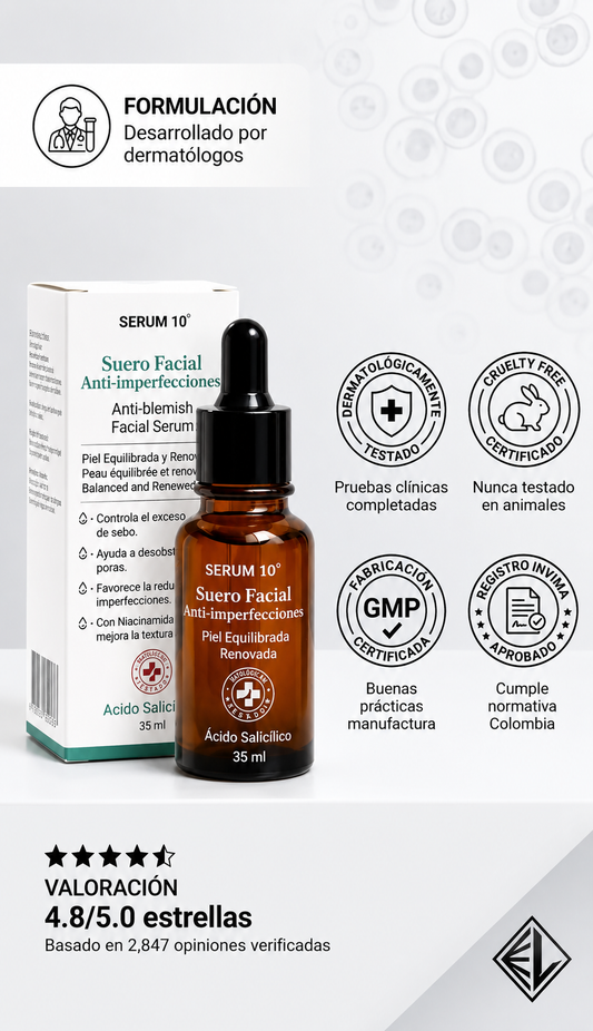 SERUM 10 Suero Facial Anti-imperfecciones