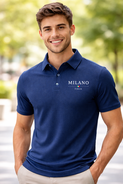Polo Milano Italia 🇮🇹 Premium Hombre – Elegancia y Comodidad de Verano
