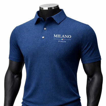 Polo Milano Italia 🇮🇹 Premium Hombre – Elegancia y Comodidad de Verano