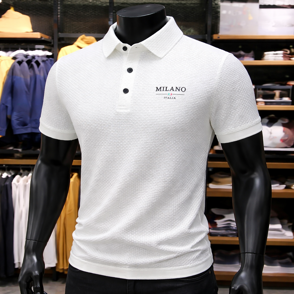 Polo Milano Italia 🇮🇹 para Hombre – Estilo Premium con Máxima Frescura